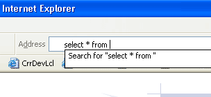 select * from ... ?